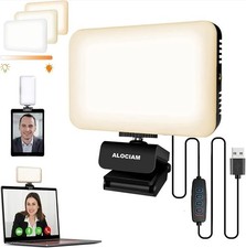 Video Conference Lighting Panel, 6.1 inch Small Zoom Calling Light USB Cable