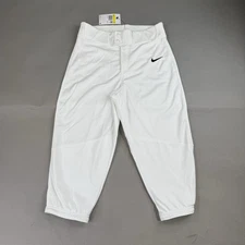 Nike Vapor Select High Baseball Pants Small White Men New Team #94 BQ6432-100