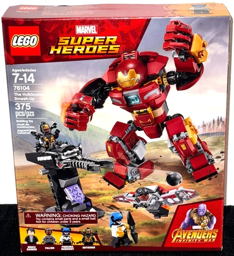 NEW! LEGO MARVEL SUPER HEROES 76104 - THE HULKBUSTER SMASH-UP / AVENGERS