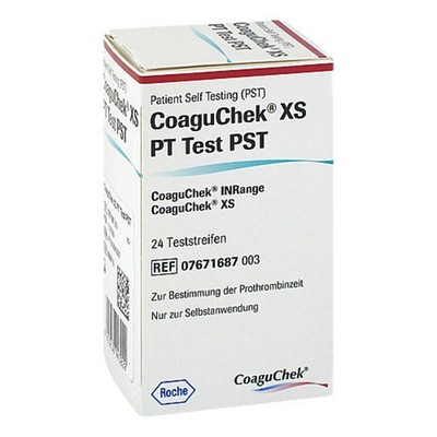 Coaguchek XS PT Test Pst · 1X24 St · PZN 11593569