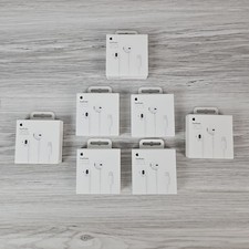 Genuine Apple EarPods  Lightning MTJY3AM/A White. Sealed in Box Lot of 7