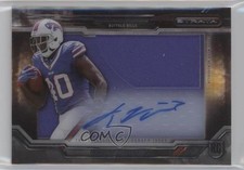 2015 Topps Strata Clear Cut Rookies Karlos Williams #CCAP-KWI Patch Auto 2u3