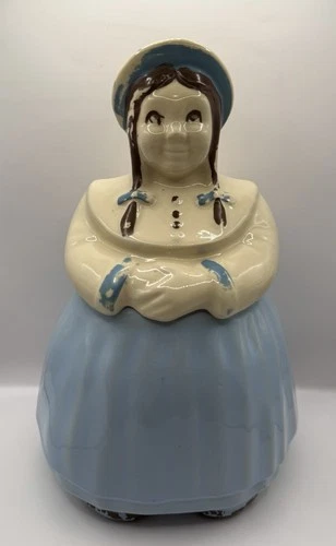 Vintage 1940s SHAWNEE Pottery JILL the DUTCH GIRL Country Farmhouse Cookie Jar