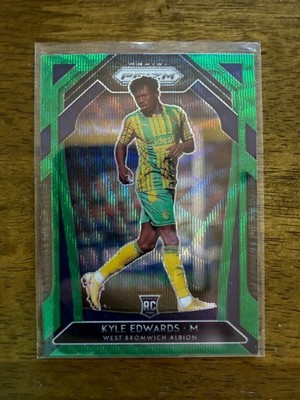 2020-21 Panini Prizm Premier League - Kieran Gibbs #261 Green Wave