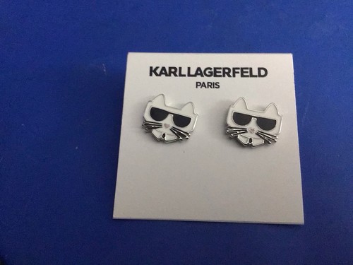 Jewelry - Karl Lagerfeld Paris Choupette Cat Stud Satement Earrings - Picture 15 of 18