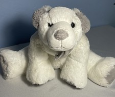 Aurora 2018 Stuffed Plush White Polar Bear Ear Muffs Scarf Snowflake NWT 10  