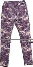 LuLaRoe Women s Ankle Leggings Nightmare Before Christmas Floral Pattern