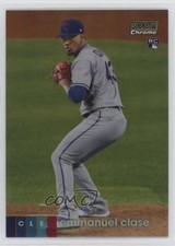 2020 Topps Stadium Club Chrome Gold Refractor 14/50 Emmanuel Clase #391 6m7