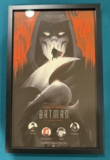 MONDO Phantom City Creative Batman Mask of the Phantasm BTAS Frame Art Print PCC