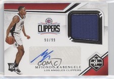 2019 Panini Chronicles Limited Rookie Jersey 90/99 Mfiondu Kabengele Auto 0vf5