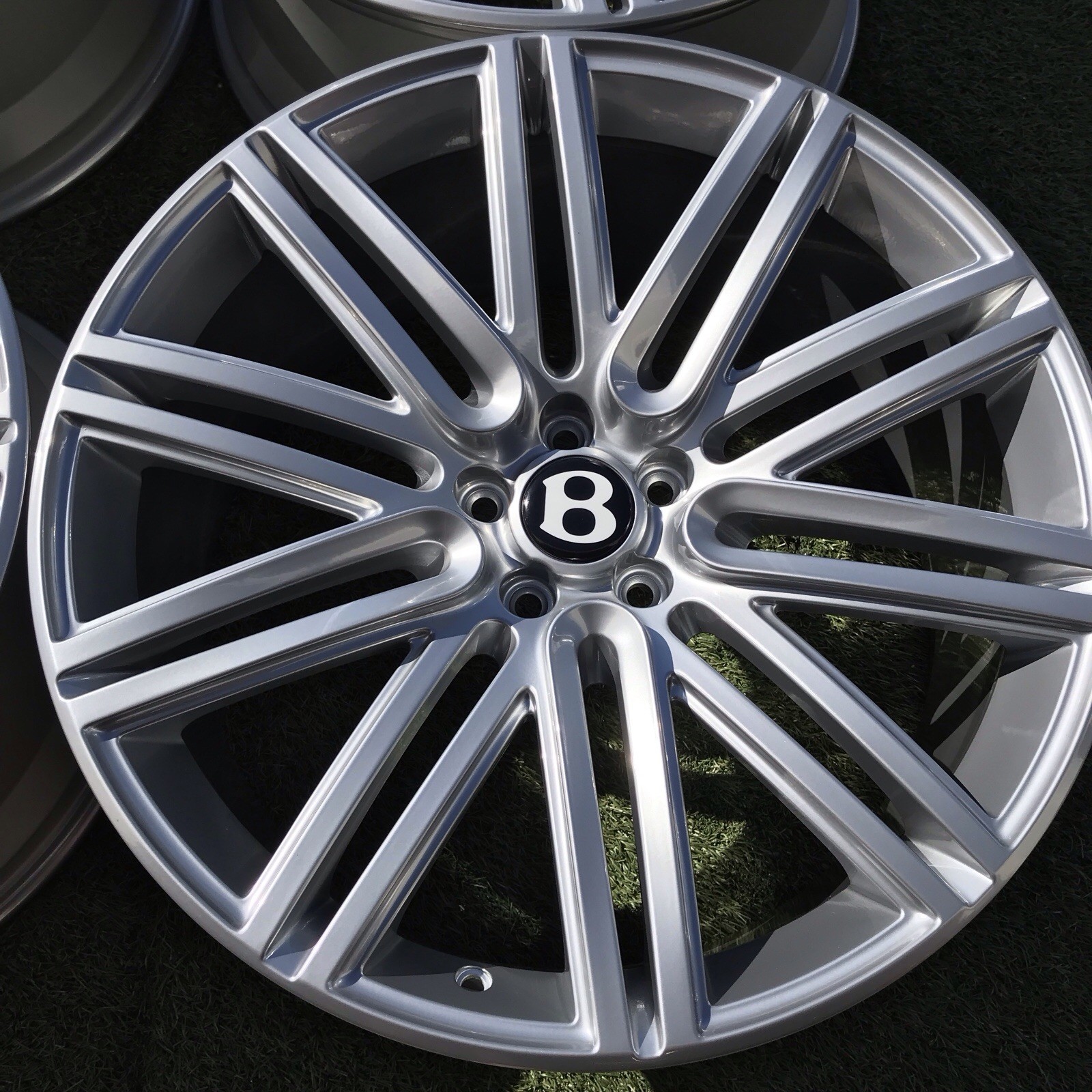 21 BENTLEY CONTINENTAL RIMS OEM FORGED 3W0601025DN GT  FACTORY WHEELS GTC SPEED