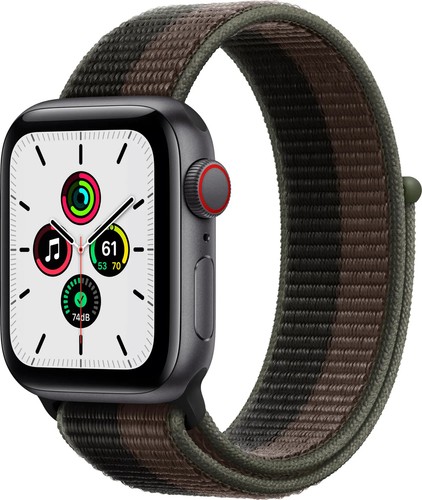Apple Watch SE 1st Gen GPS + Cellular 40mm Space Gray Aluminum Case Verizon VG