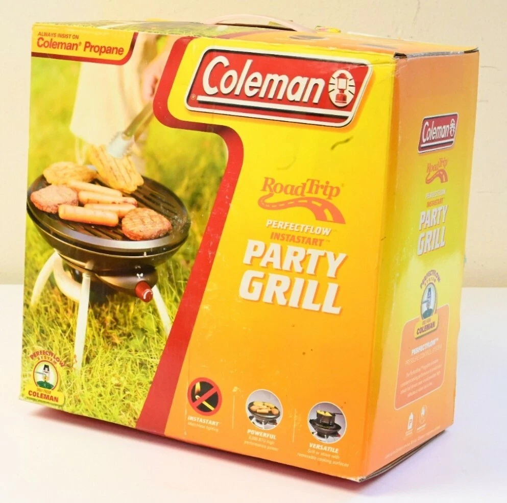 Coleman Road Trip Perfect Flow Instastart Party Grill Outdoor Portable Gas BBQ