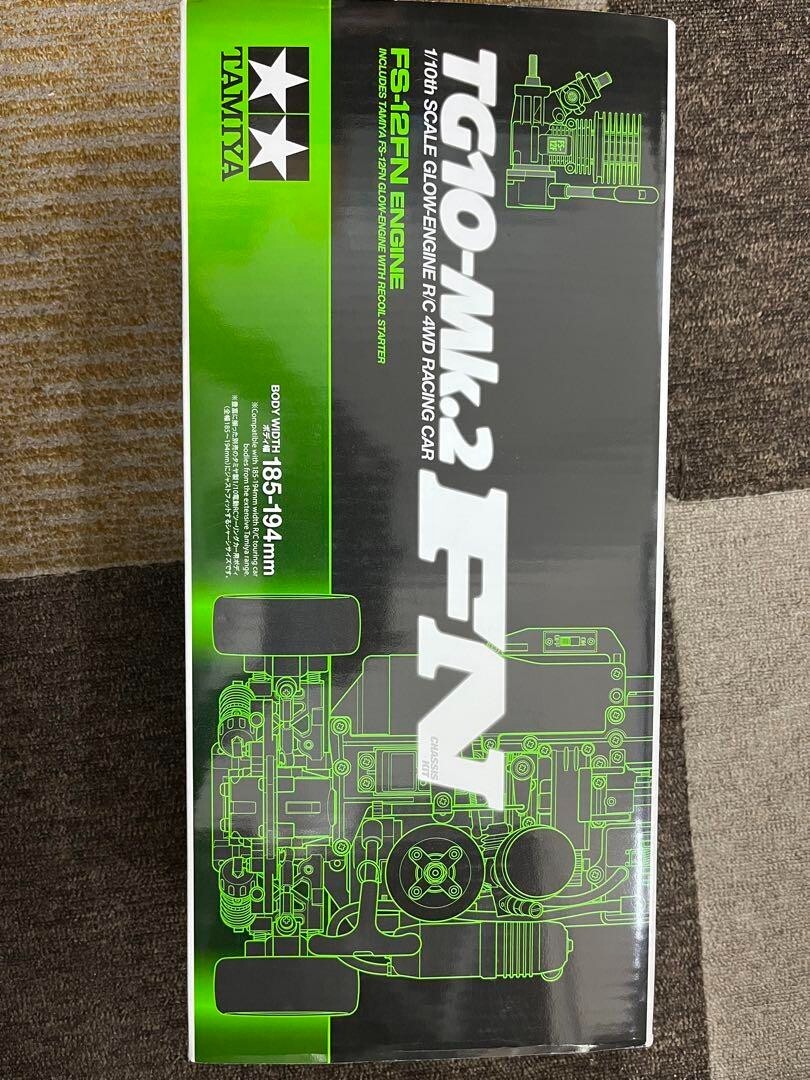 Tamiya Tg10-Mk.2 FN Racing Chassis Kit 1/10 scale FS-12FN Engine R