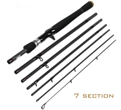 2.7M Fishing Rod Portable Rod Spinning Casting Fishing Poles 7 Section Saltwater | eBay 2.7M Fishing Rod Portable Rod Spinning Casting Fishing Poles 7 Section Saltwater | eBay
