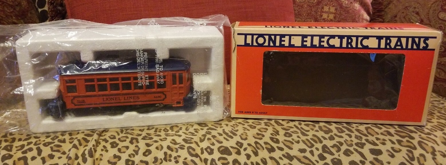 Lionel i treni 6 8690autorello operativo auto, testato, ottime condizioni con scatola Lionel i treni 6 8690autorello operativo auto, testato, ottime condizioni con scatola