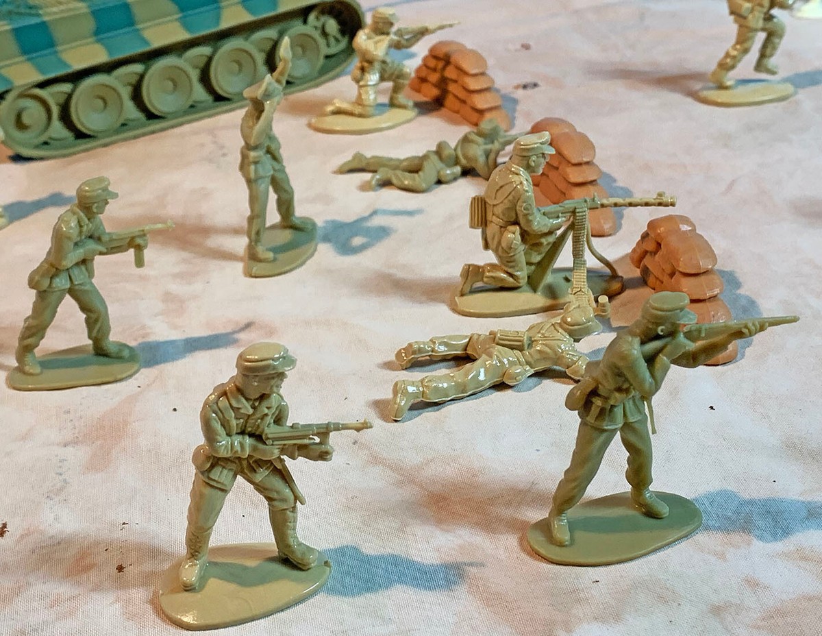 WWII North Africa Campaign Playset #1 - The Desert Fox 54mm