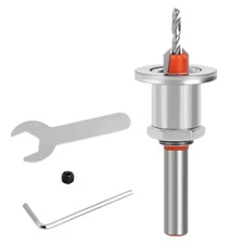 Countersink Drill Bit Adjustable Tapered Countersink Self Tapping Screw Drill...