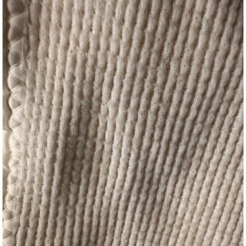 Vintage CURITY Soft Bunny Lion Baby Blanket Thermal Waffle Weave Acrylic Nylon - Picture 4 of 5