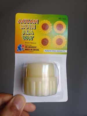 Pineapple Tart Jam Marmalade Thumbprint Linzer Cookies Cutter Mold Christmas