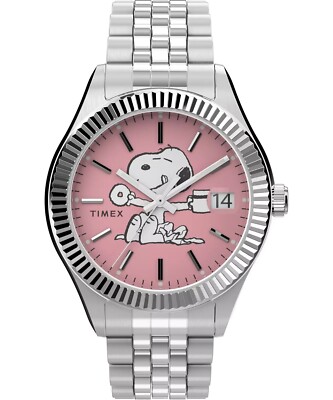 New Timex Waterbury Snoopy Women's Watch Peanuts TW2V47400