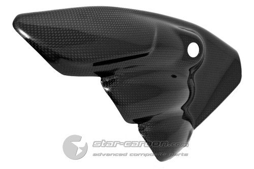 PARACALORE SCARICO CARBONIO MV AGUSTA RIVALE 800 - Imagen 2 de 4