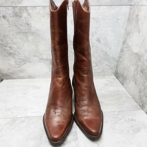 Botas occidentales Matisse Wichita marrones media pantorrilla bohemias suroeste - Imagen 5 de 7