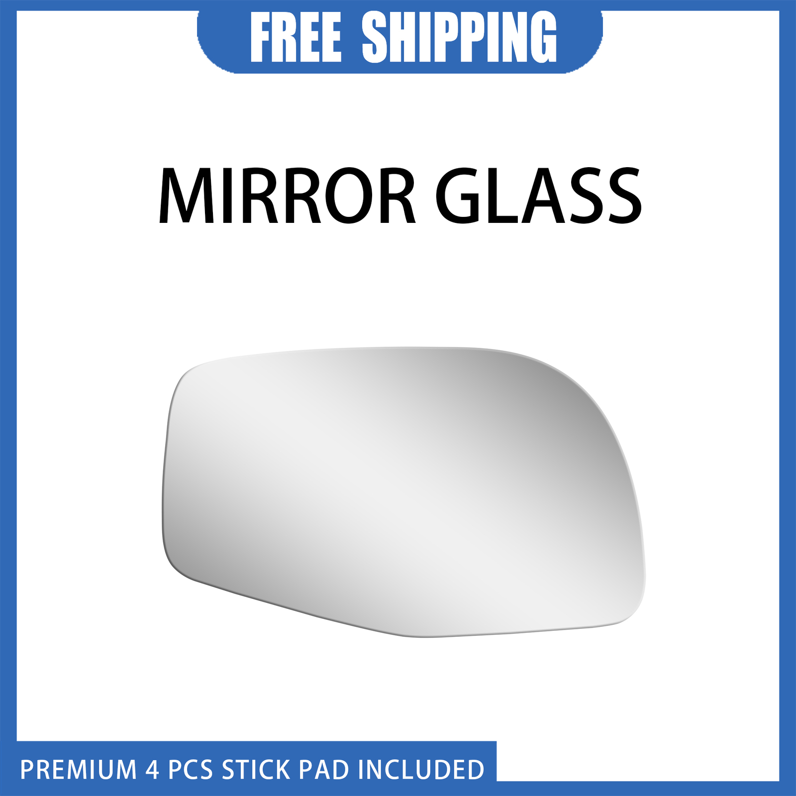 1995-2005 Ford Explorer Ranger Right Side Convex Mirror Glass Replacement