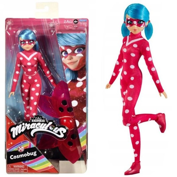 Miraculous Ladybug And Cat Noir Marinette Doll Cosmobug 50017-image