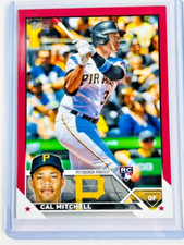 2023 Topps 1st Edition Red #313 Cal Mitchell 50 /50 Rookie Pittsburgh Pirates