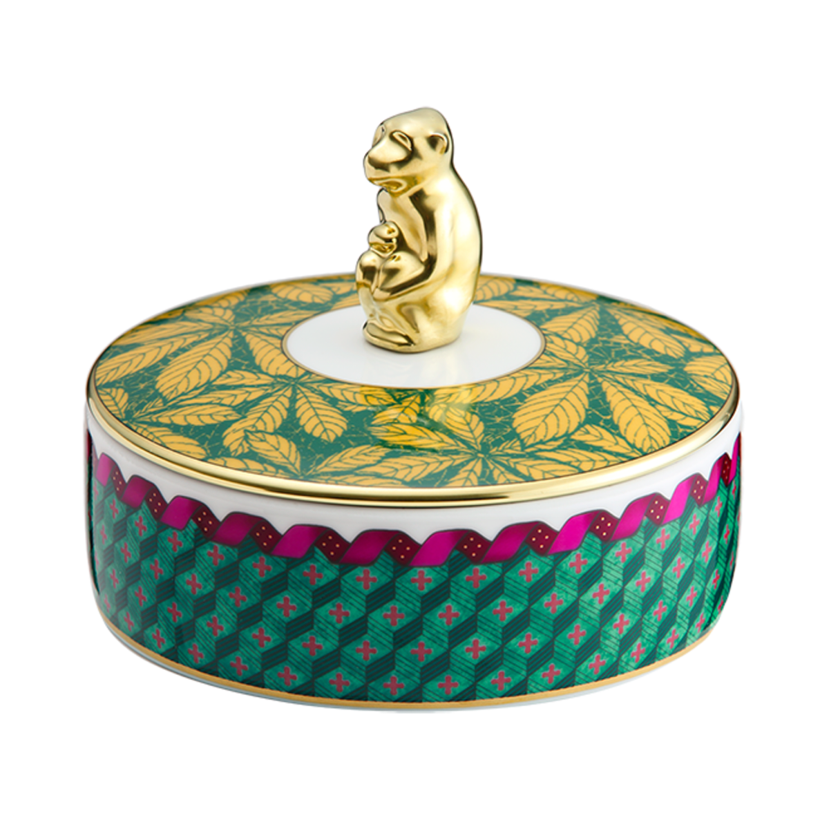 Ginori 1735 Totem - Scatola Portaoggetti Scimmia Totem Richard