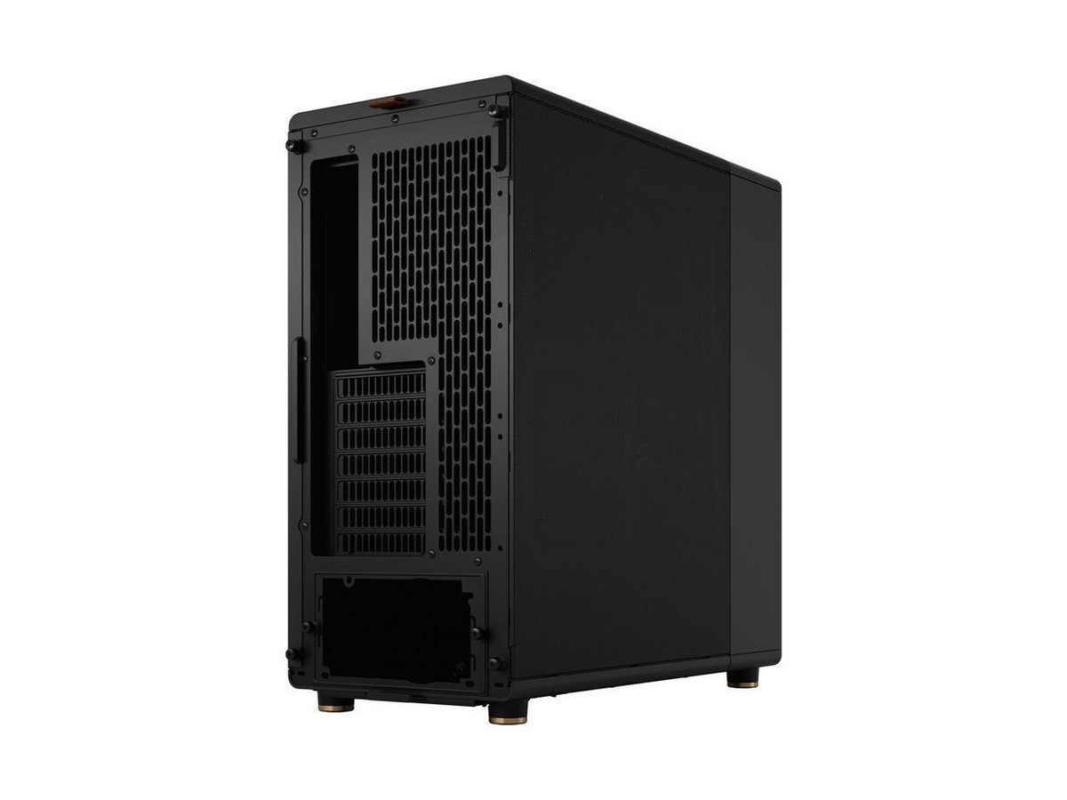PCケース(自作PC用) Fractal Design North Charcoal Black 電球色でシックな大人自作PC-Fractal North-｜Dan