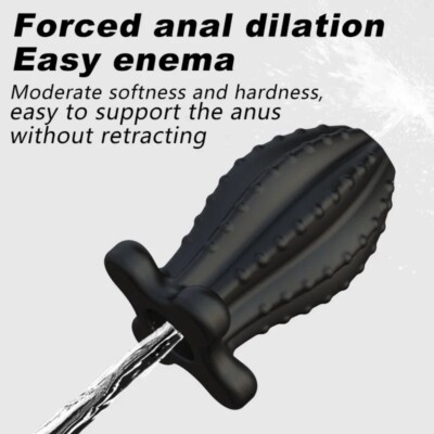 Hollow Cleaning Anal Shower Enema Douche Nozzle Wash Anus Vaginal Colon Cleaner