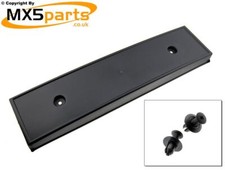 MX5 Front Number Plate Plinth Holder Bracket Mazda MX-5 Eunos Mk2 1998>2000