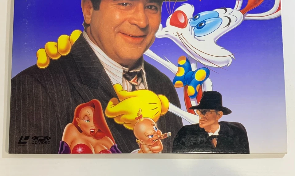 Who Framed Roger Rabbit Movie LaserDisc 1988 Bob Hoskins SF058-1753 from Japan - Image 3 of 4
