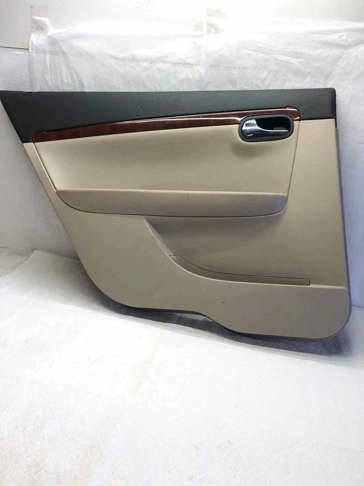 Panel de moldura de puerta interior trasera Saturn Aura 2007-2009 lado del conductor izquierdo LH G Foto 3 de 4