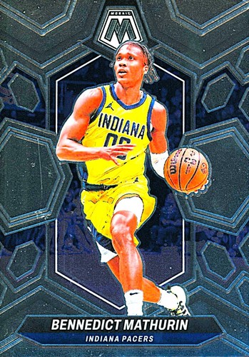 Bennedict Mathurin 2023-24 Prizm Gold Sparkle #/24 #14 | eBay