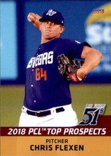 2018 Pacific Coast League Top Prospects Choice 11 Chris Flexen Newark California