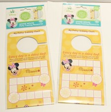 Disney Minnie Mouse Potty Training Reward Kit Door Hanger with Stickers 2pks