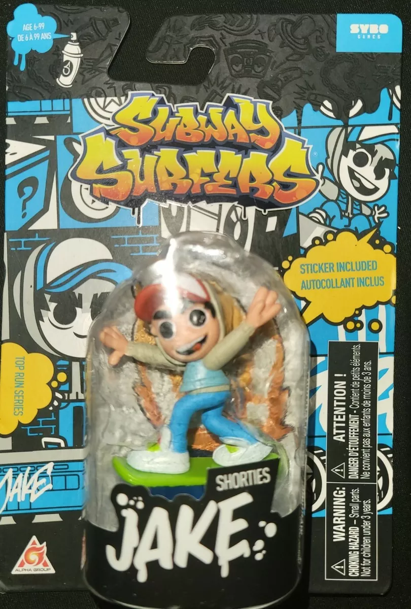 Subway Surfers | 'Shorties' Collectible 2 Mini Figures | Skating Jake