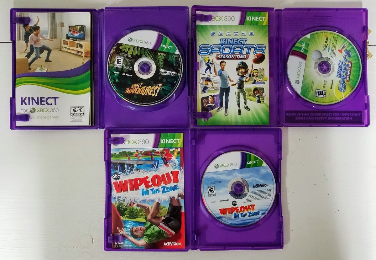 Xbox 360 Kinect Bundle Games Sports Season Adventures - Main Image