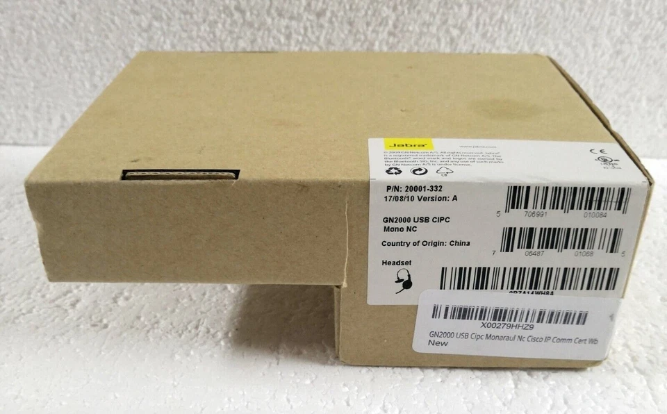 Jabra GN2000 USB Mono Corded Headset w/ Boom Non-Canceling Mic - Image 2 of 3