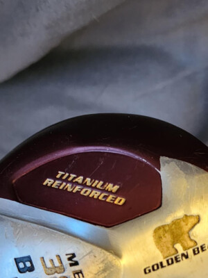 GOLDEN BEAR MEGA 380 BEAR FORGED #1 DRIVER 10* TITANIUM FIRM FLEX