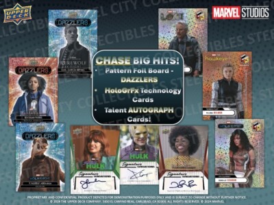 2024 Upper Deck Marvel Studios Disney+ Series 1 Hobby 6-Box