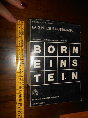 GG BUCH: DIE EINSTEINSCHE SYNTHESE - MAX BORN NOBELPREIS 1969