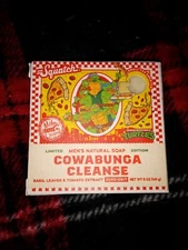 Dr. Squatch Ltd Ed. Bar Soap TMNT Cowabunga Cleanse Zero Grit 5oz