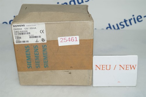 Siemens Cerberus Division DA3004 Gbq 506339 - Photo 1 sur 4