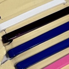 Vintage 1970s Goody Stay Tight Barrettes 2 8 Blue Pink Yellow White READ 1975