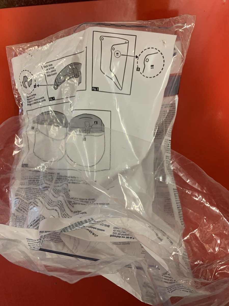 3M™ Clear Polycarbonate Faceshield WP96, 82701-00000, Molded