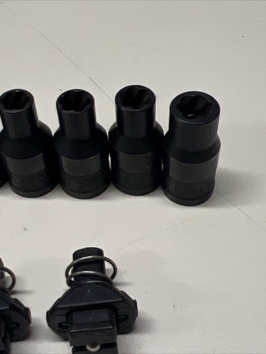 Mac Tools 6 Piece 1/4" Drive Twist Socket M45T M5T M55T M575T M60T M65T #8DC - Picture 5 of 7